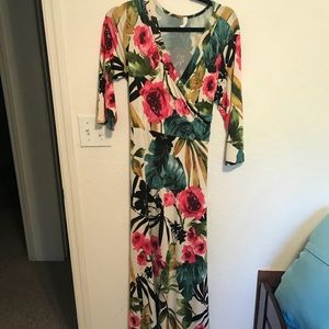 Tropical Maxi Dress